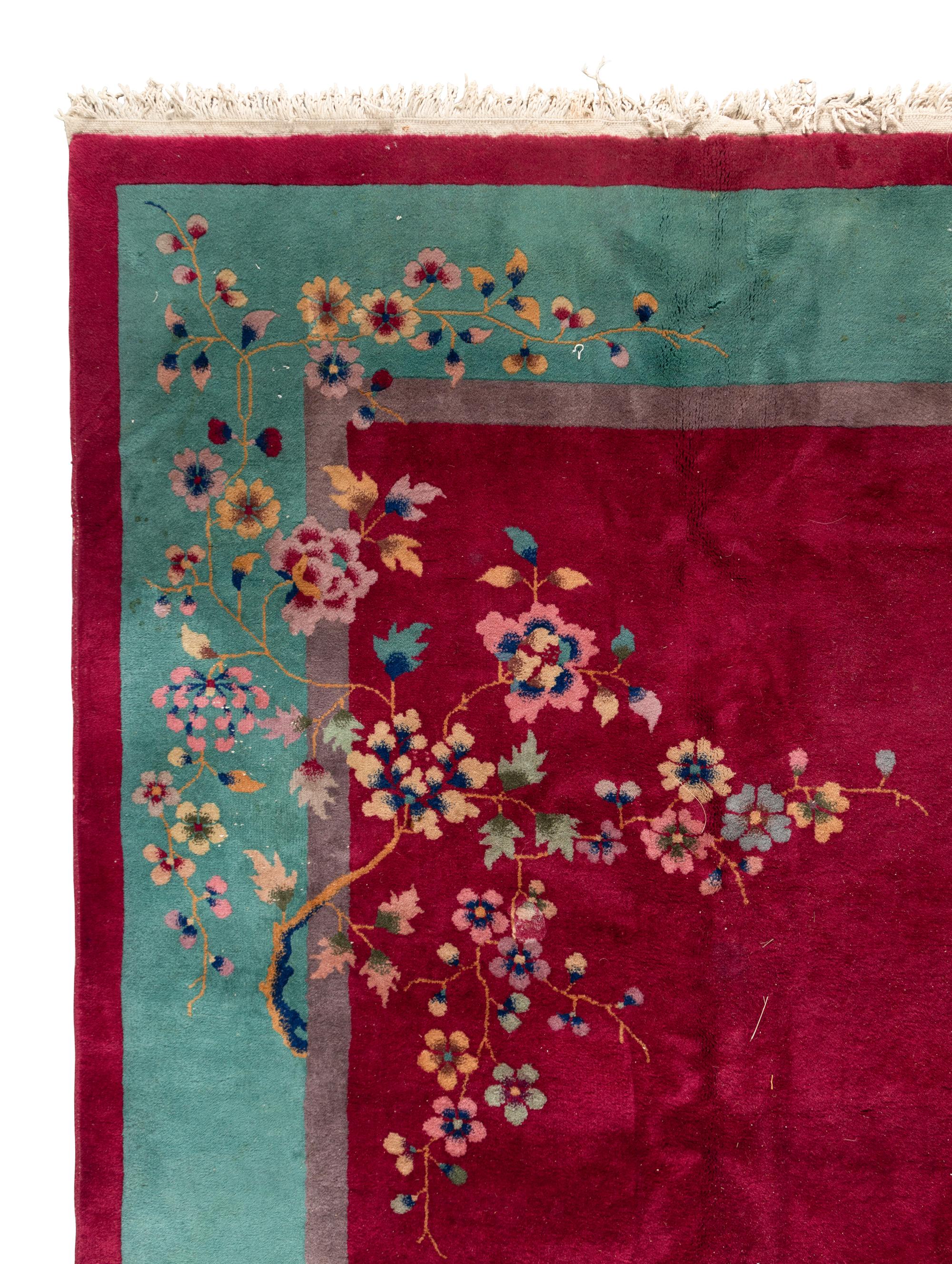 A Chinese Wool Rug