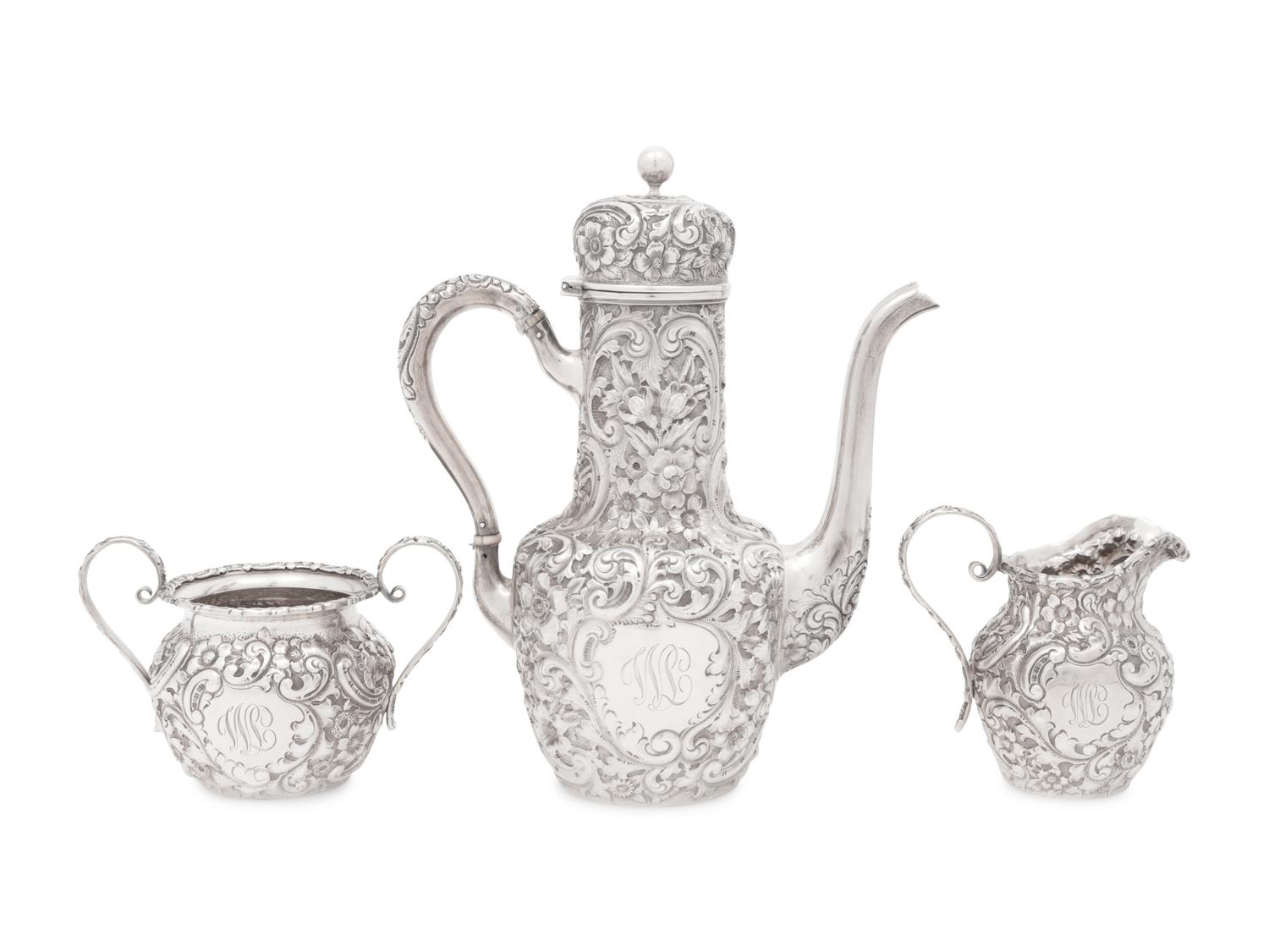 An American Silver Coffee Service