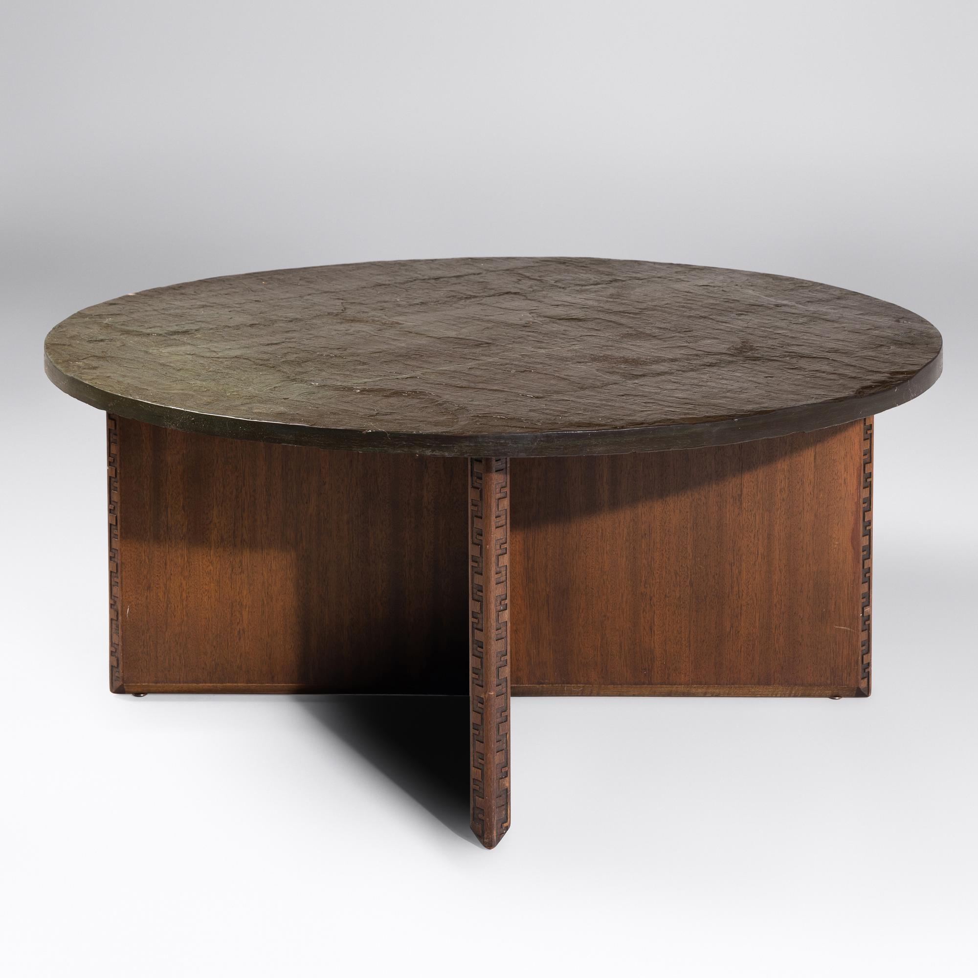 Taliesen Slate Top Table