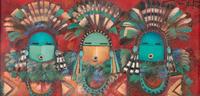 untitled, Three Kachinas