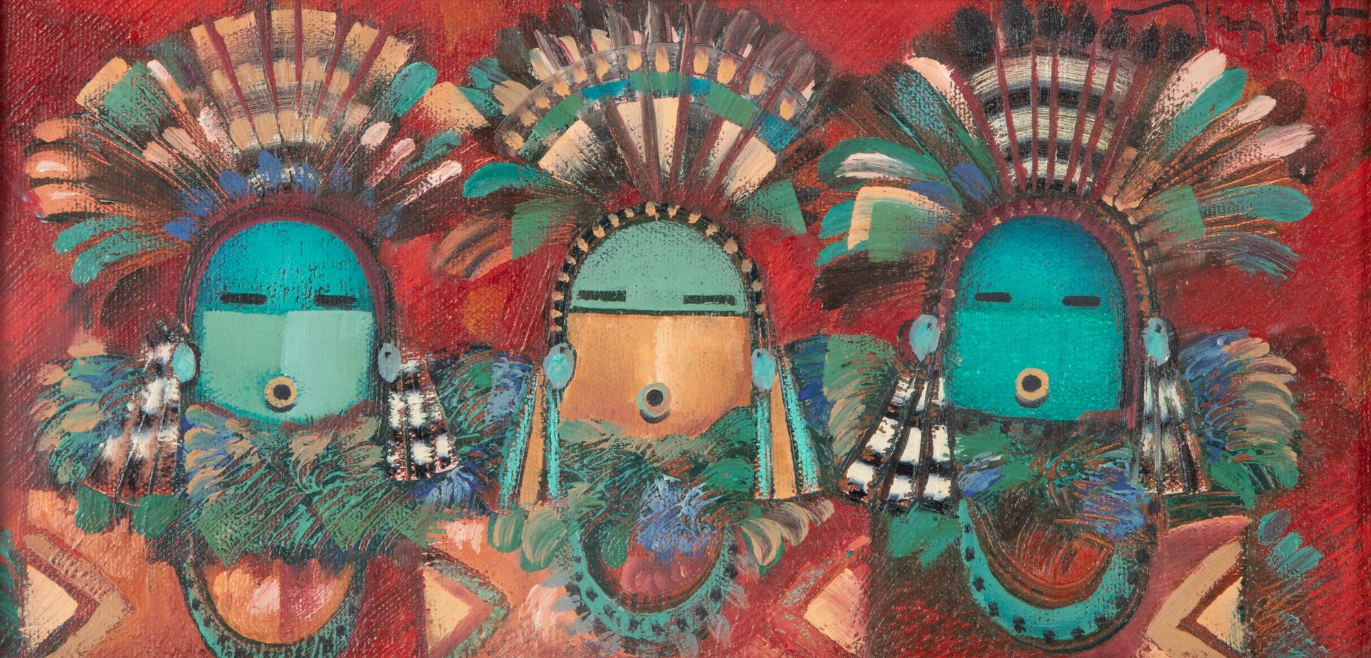 untitled, Three Kachinas