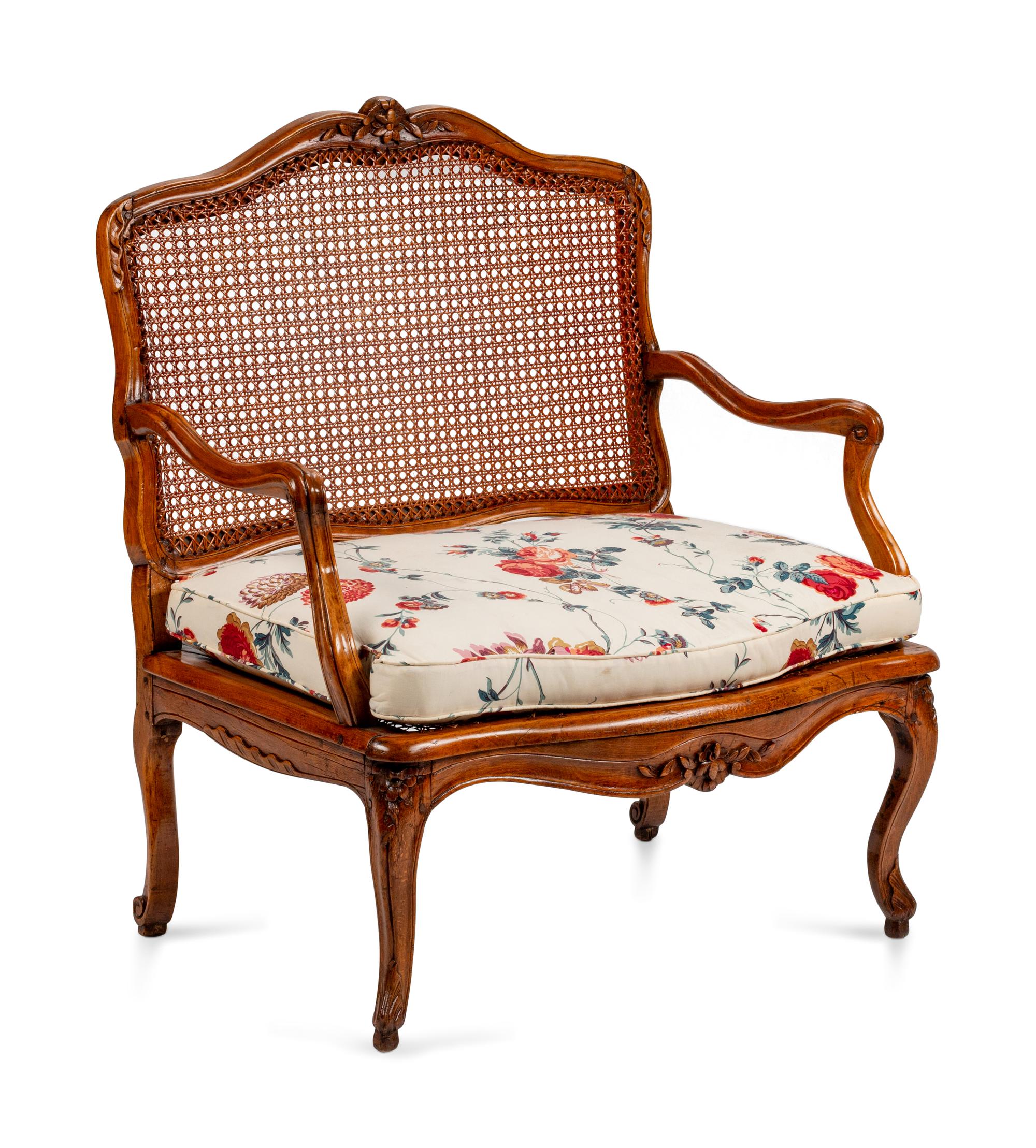 A Louis XV Provincial Walnut Marquise