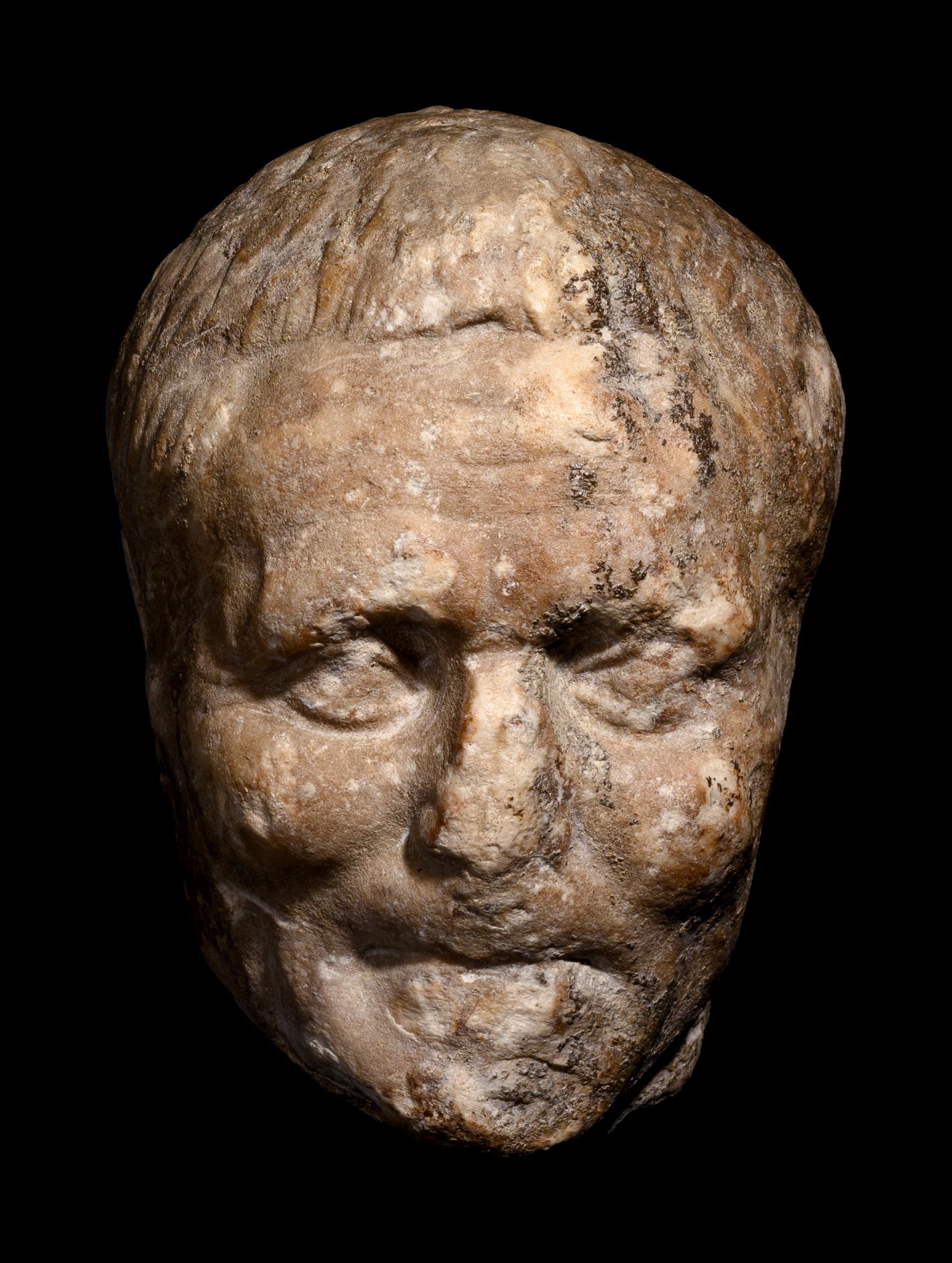 A Roman Marble Head of a Man