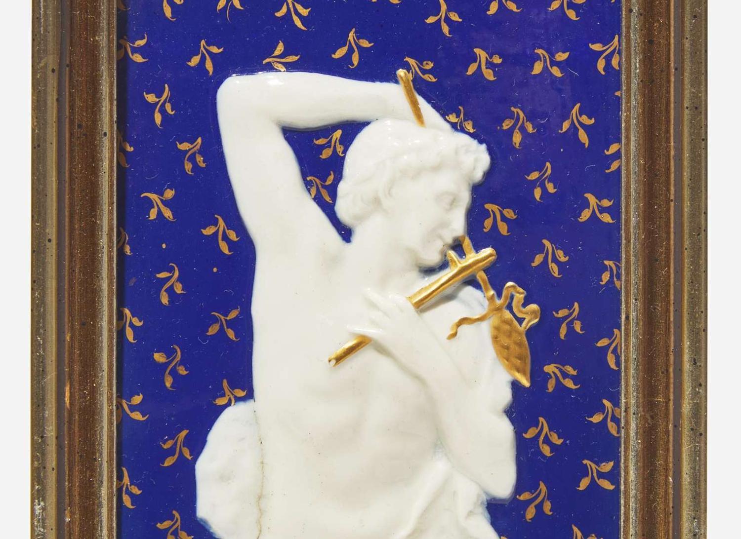 Two Wedgwood Victoria Ware Plaques, UK, 1880s