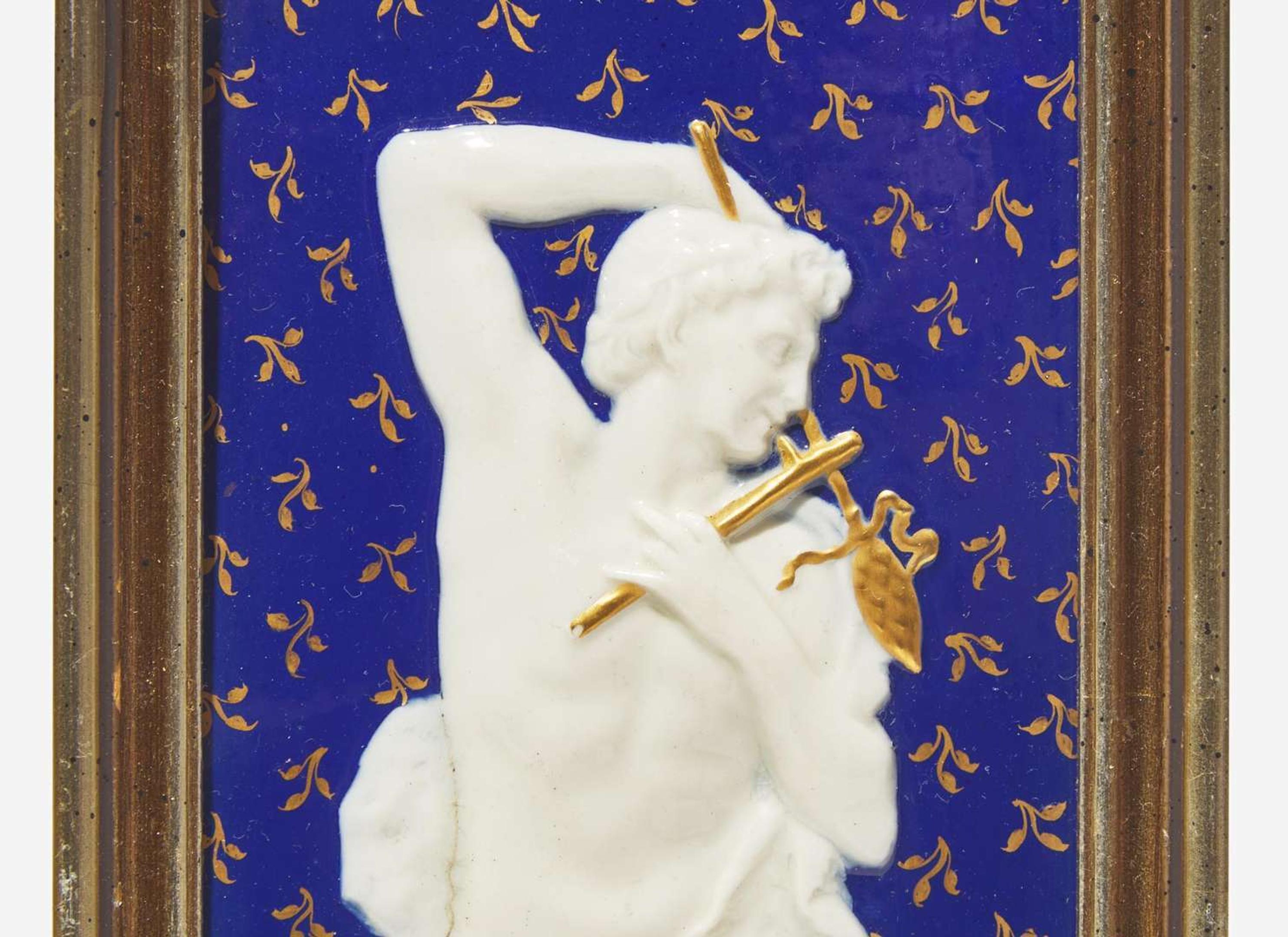 Two Wedgwood Victoria Ware Plaques, UK, 1880s