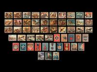 A Collection of Over 125 1950 Topps Freedom’s War Trading Cards