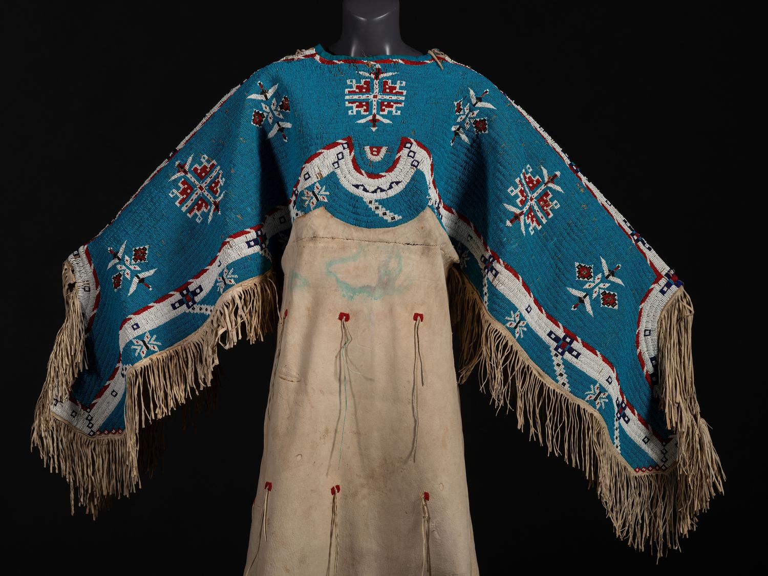Sioux Beaded Hide Dress
