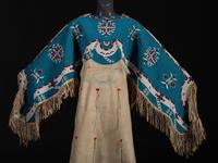 Sioux Beaded Hide Dress