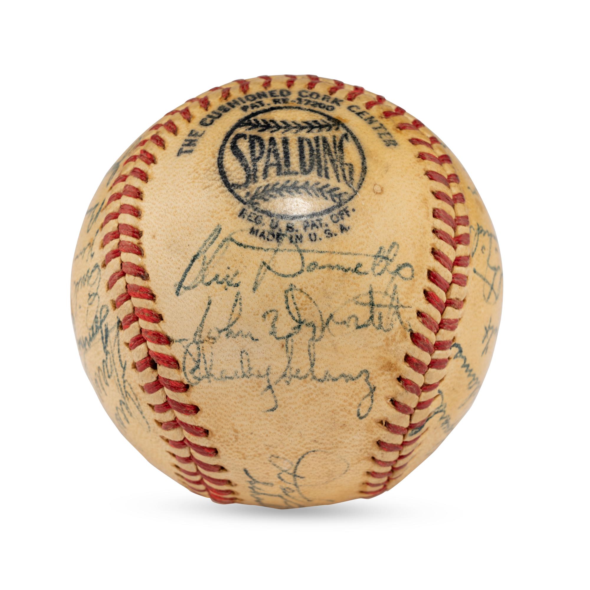 A 1947 Philadelphia Phillies Team Signed Autograph Baseball (PSA Letter of Authenticity)