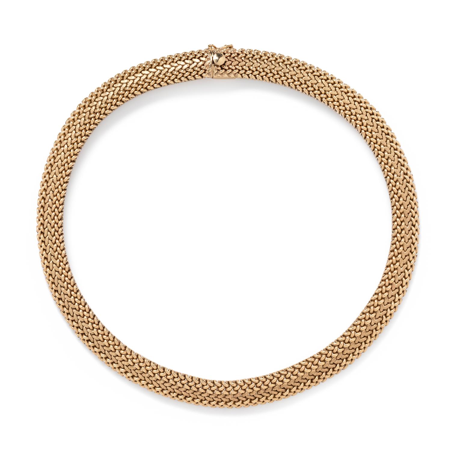 YELLOW GOLD NECKLACE