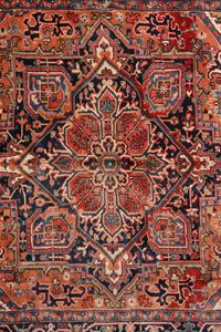 A Heriz Wool Rug