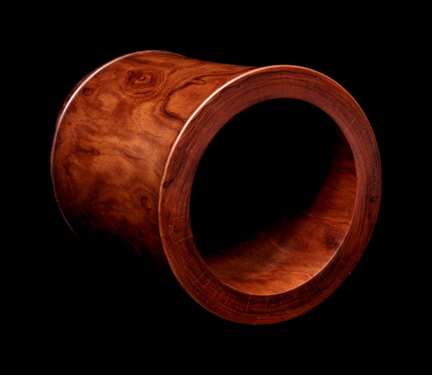 A Chinese Huanghuali Brush Pot