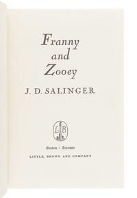 SALINGER, J. D. (1919-2010). Franny and Zooey. Boston: Little, Brown and Company, 1961.