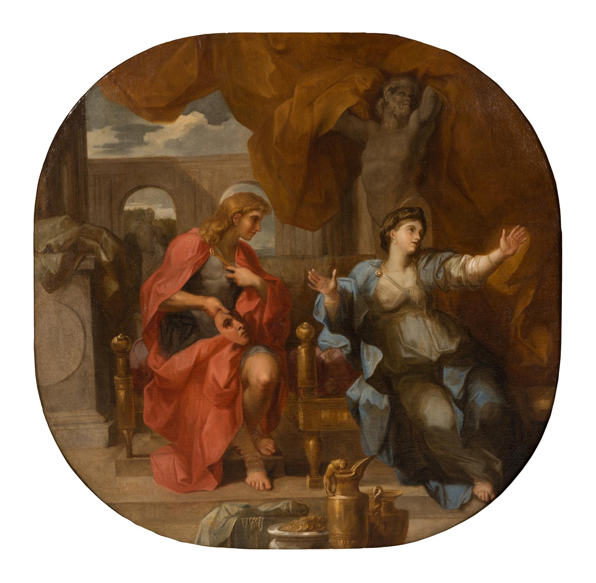 Apollon et Thalie, Muse de la Comédie