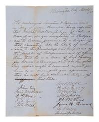 [WESTERN AMERICANA]. The Rosborough family archive, including letters relating to the California Gold Rush, the Modoc War, the Klondike Gold Rush, and early settlement and mining operations in Idaho Territory, Utah Territory, Nevada, and Texas.