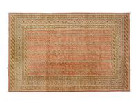 A Pakistani Bokhara Wool Rug — 20TH CENTURY