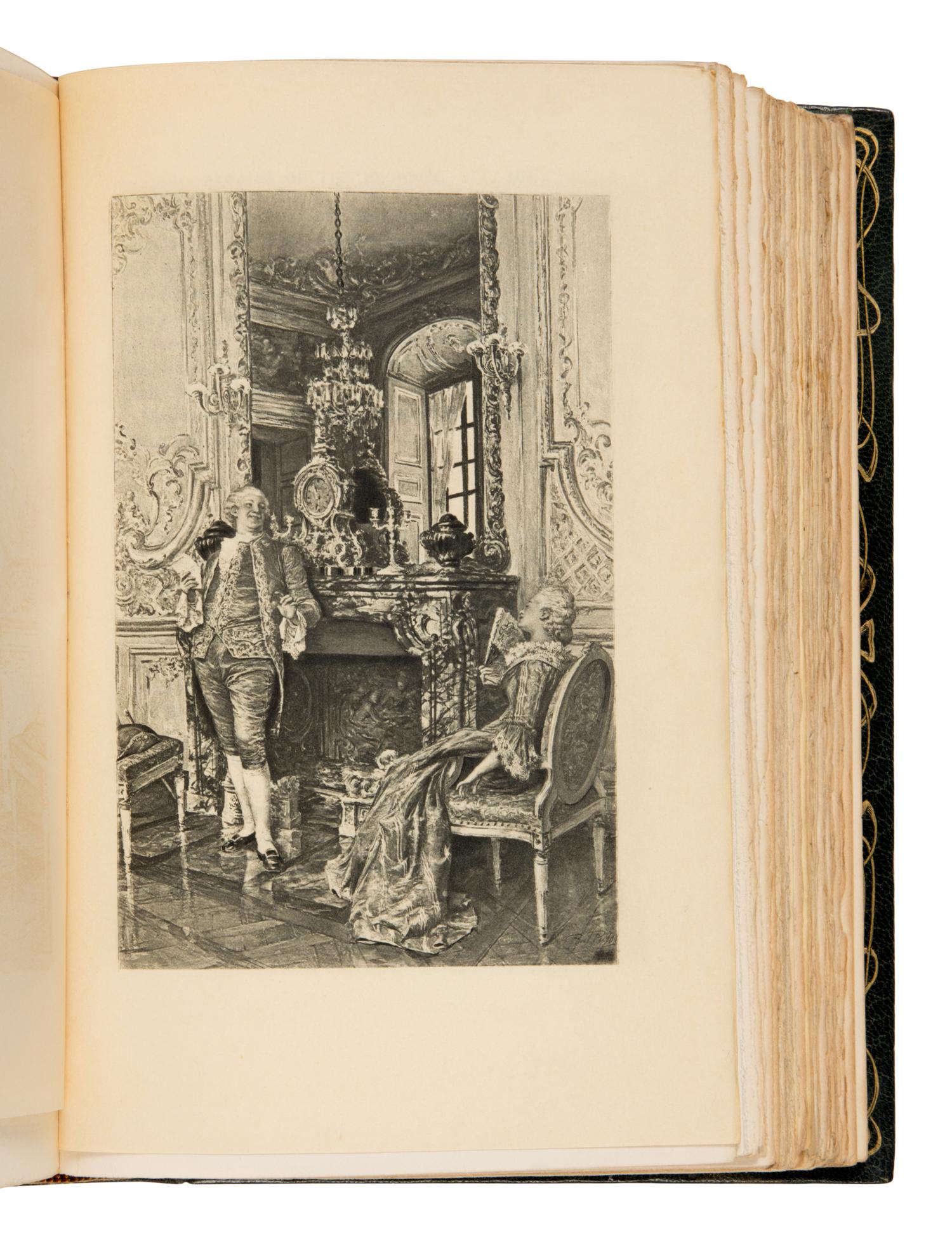 [Binding]. Charlotte, Madame Elizabeth, Duchess of Orleans (1652-1722). Secret Memoirs of the Court of Louis XIV and of the Regency. London: The Grolier Society, [ca. 1900].