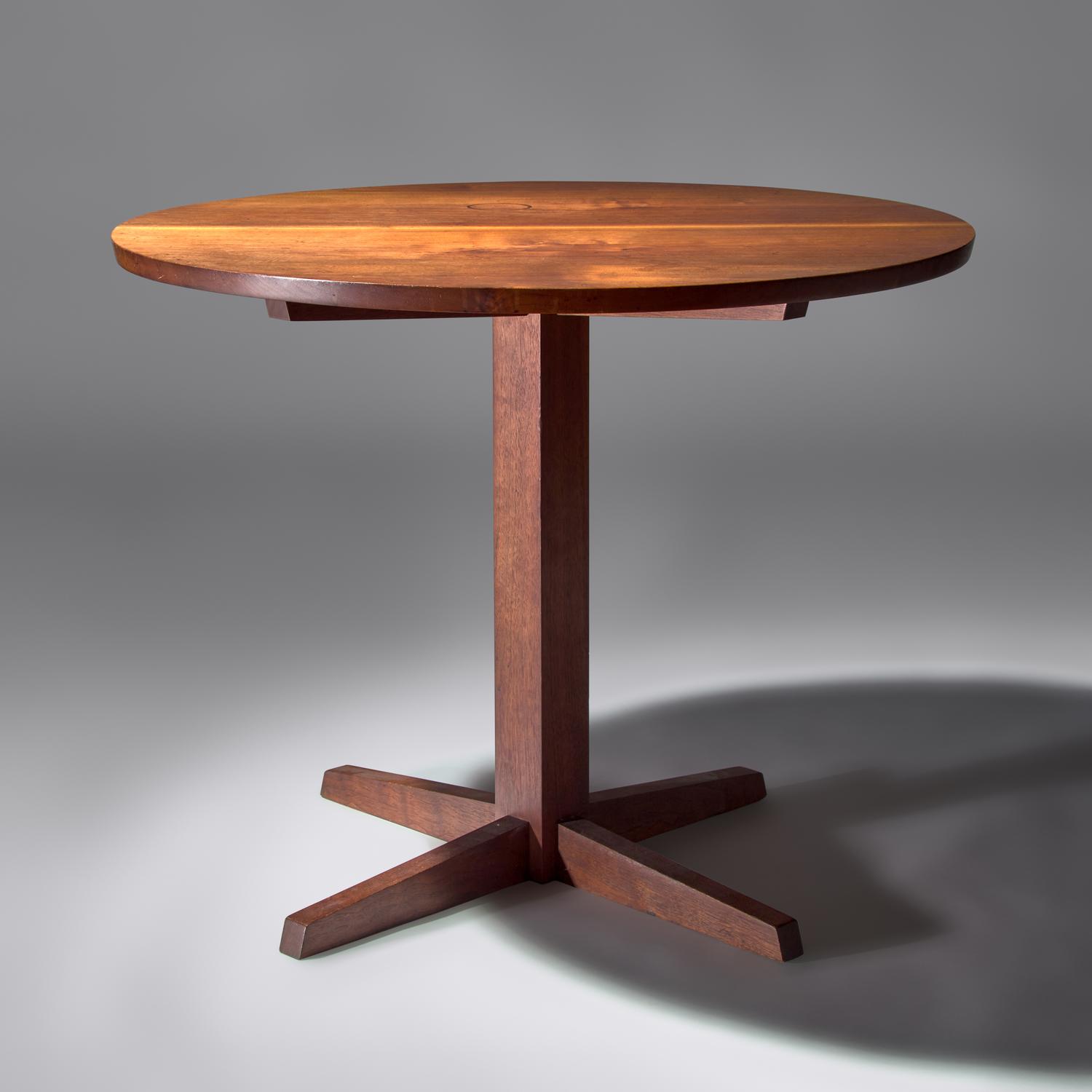 Round Top Pedestal Table, 1977