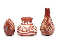 Miniature Redware Pottery