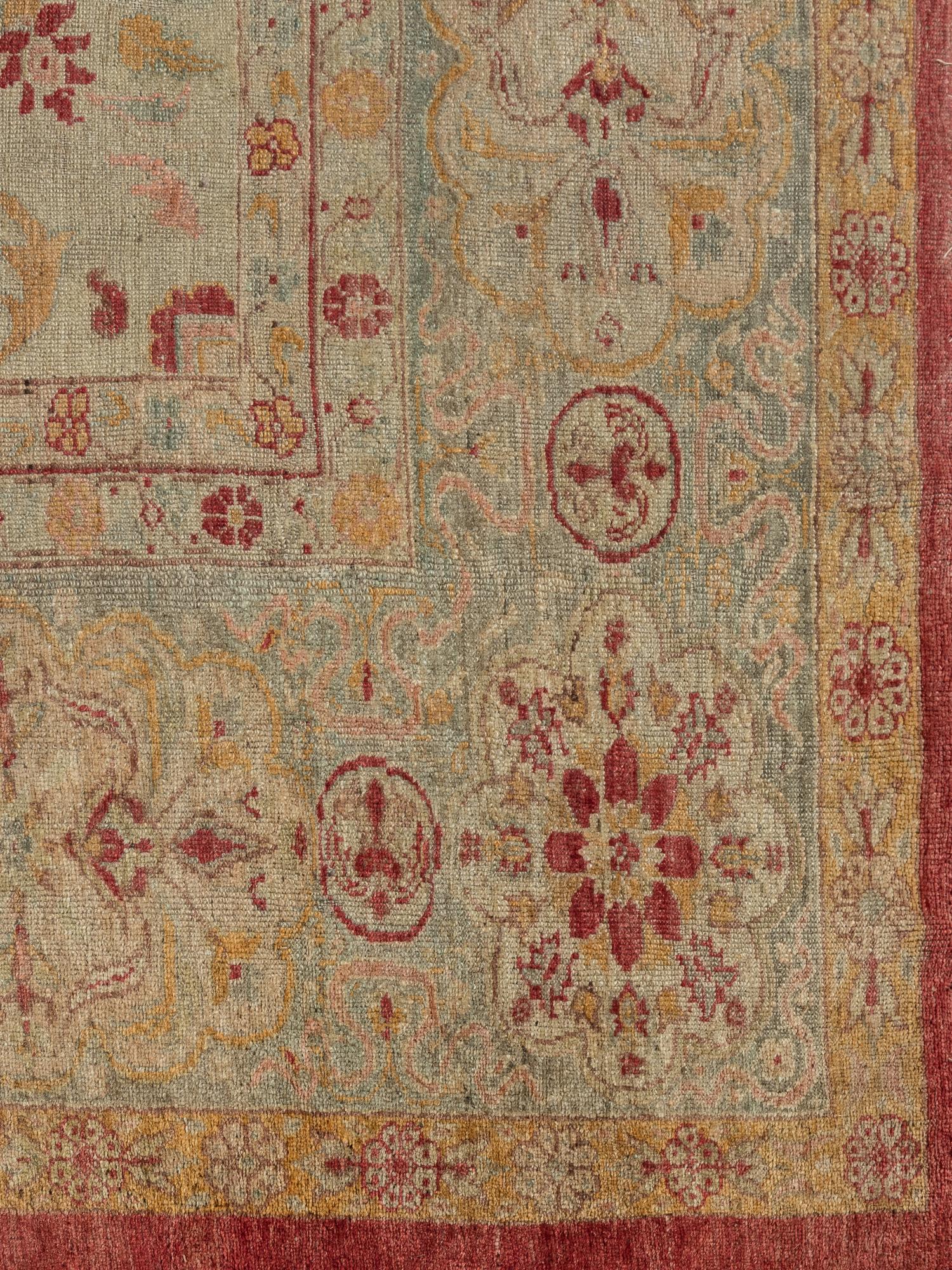 An Oushak Wool Rug