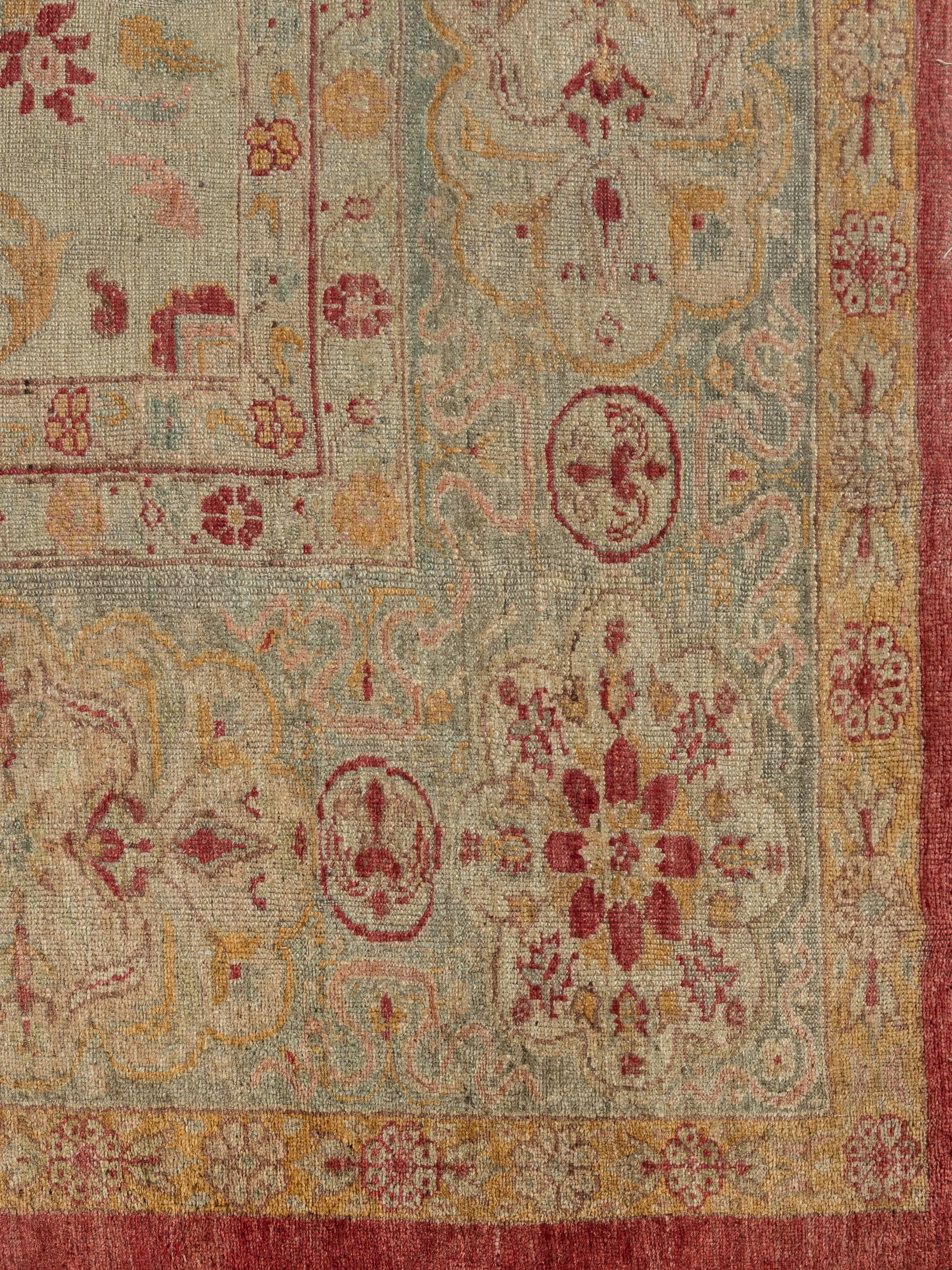 An Oushak Wool Rug