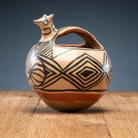 Cochiti Figural Pottery Jar