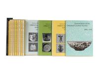 [ORIENTAL CERAMIC SOCIETY] A group of transactions of the Oriental Ceramic Society, comprising: