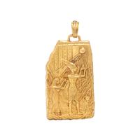 YELLOW GOLD EGYPTIAN MOTIF PENDANT