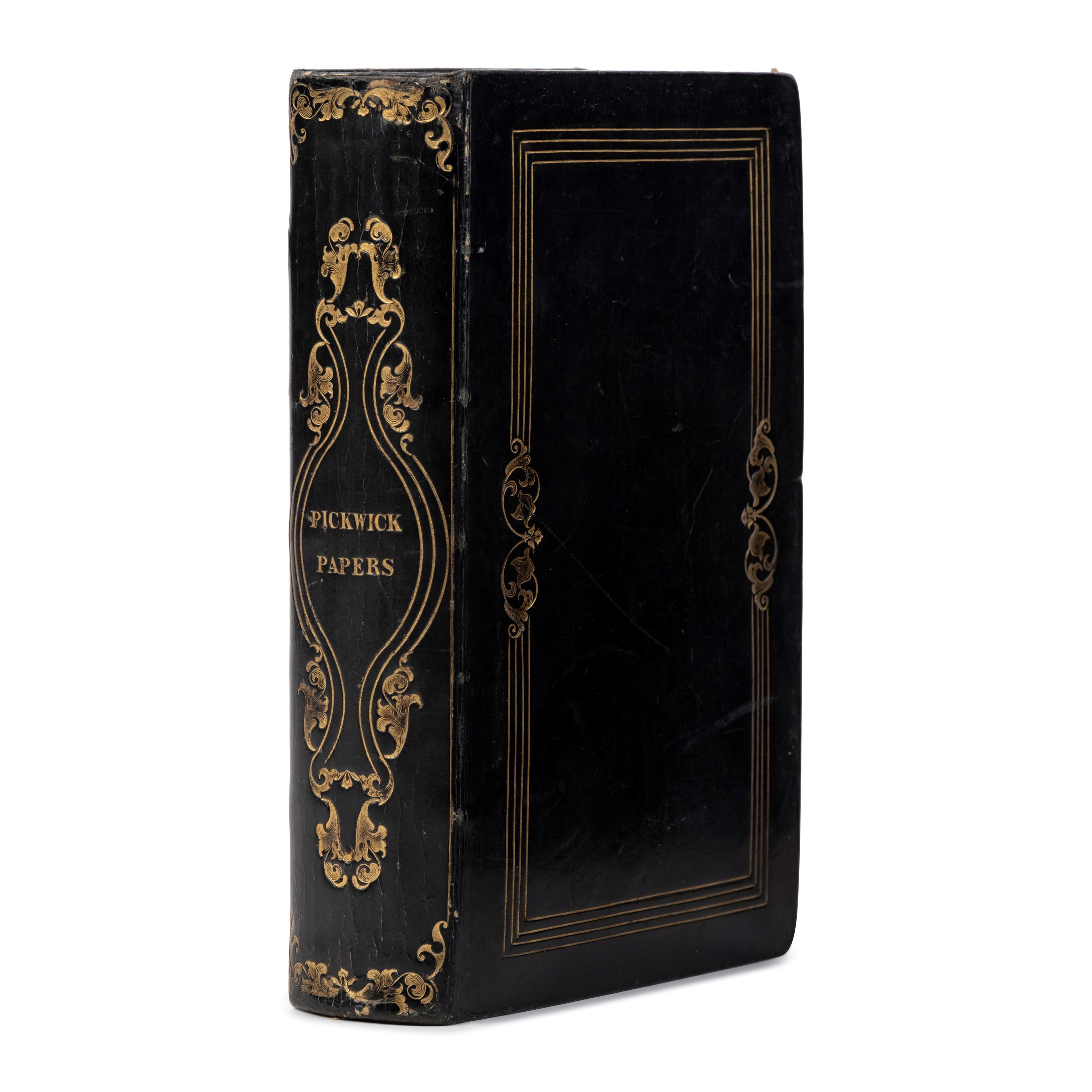Dickens, Charles (1812-1870). The Posthumous Papers of the Pickwick Club . London: Chapman and Hall, 1837.