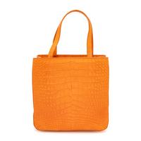 Prada, Orange Crocodile Handbag