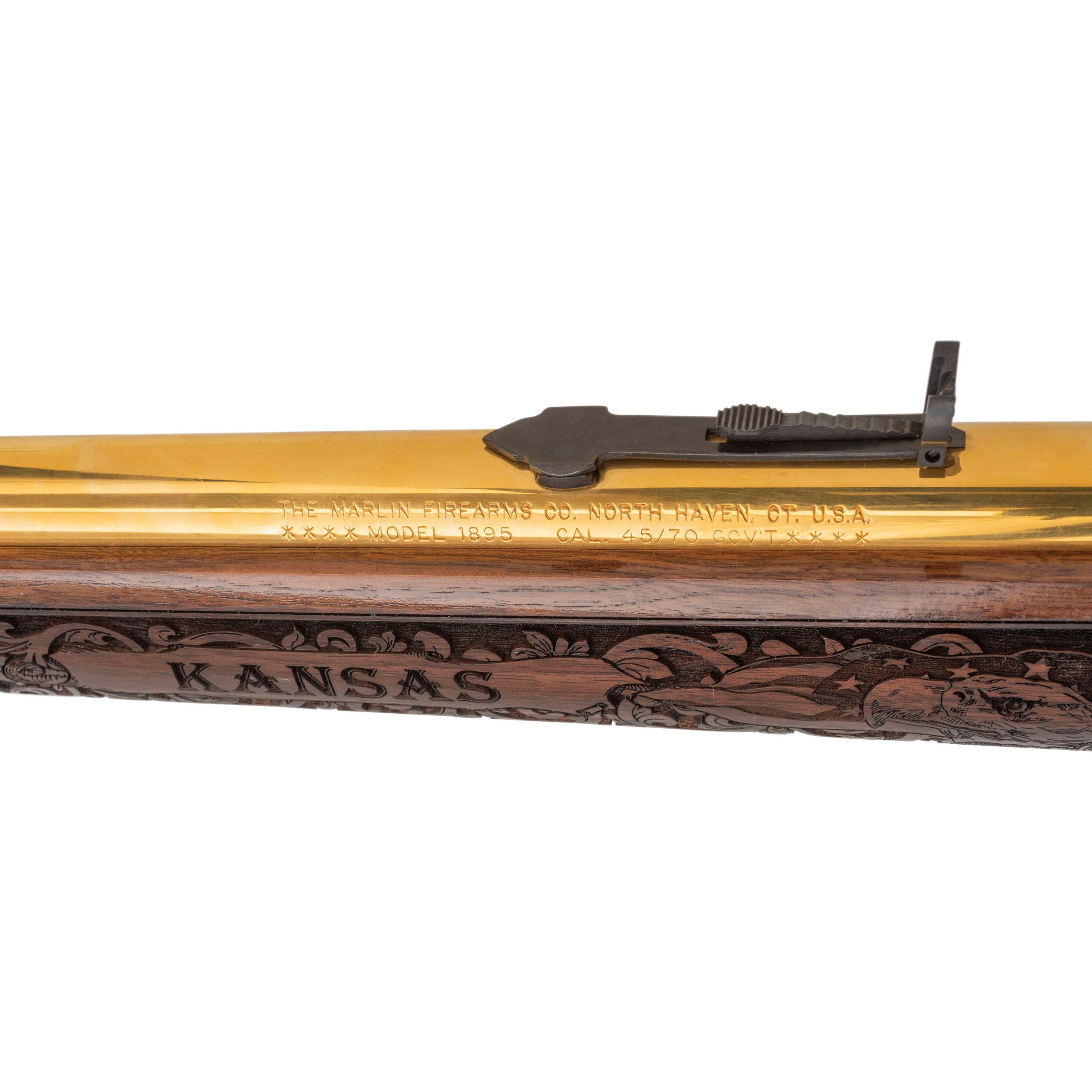 *Investment Arms Marlin Kansas 4 of 10 Rifle in Case