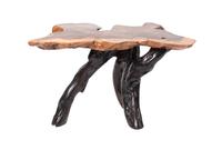 A Driftwood Furniture Suite Height of couch 32 x width 100 x depth 42 inches.