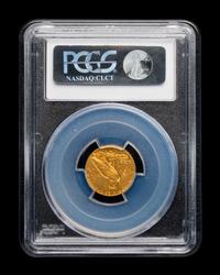 A 1929 Indian Head $2.50 Gold Coin (PCGS AU58)