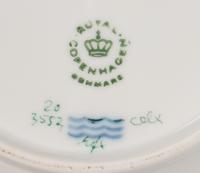 A Set of Twelve Royal Copenhagen Flora Danica Porcelain Bread Plates