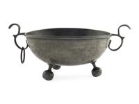 A Continental Pewter Bowl