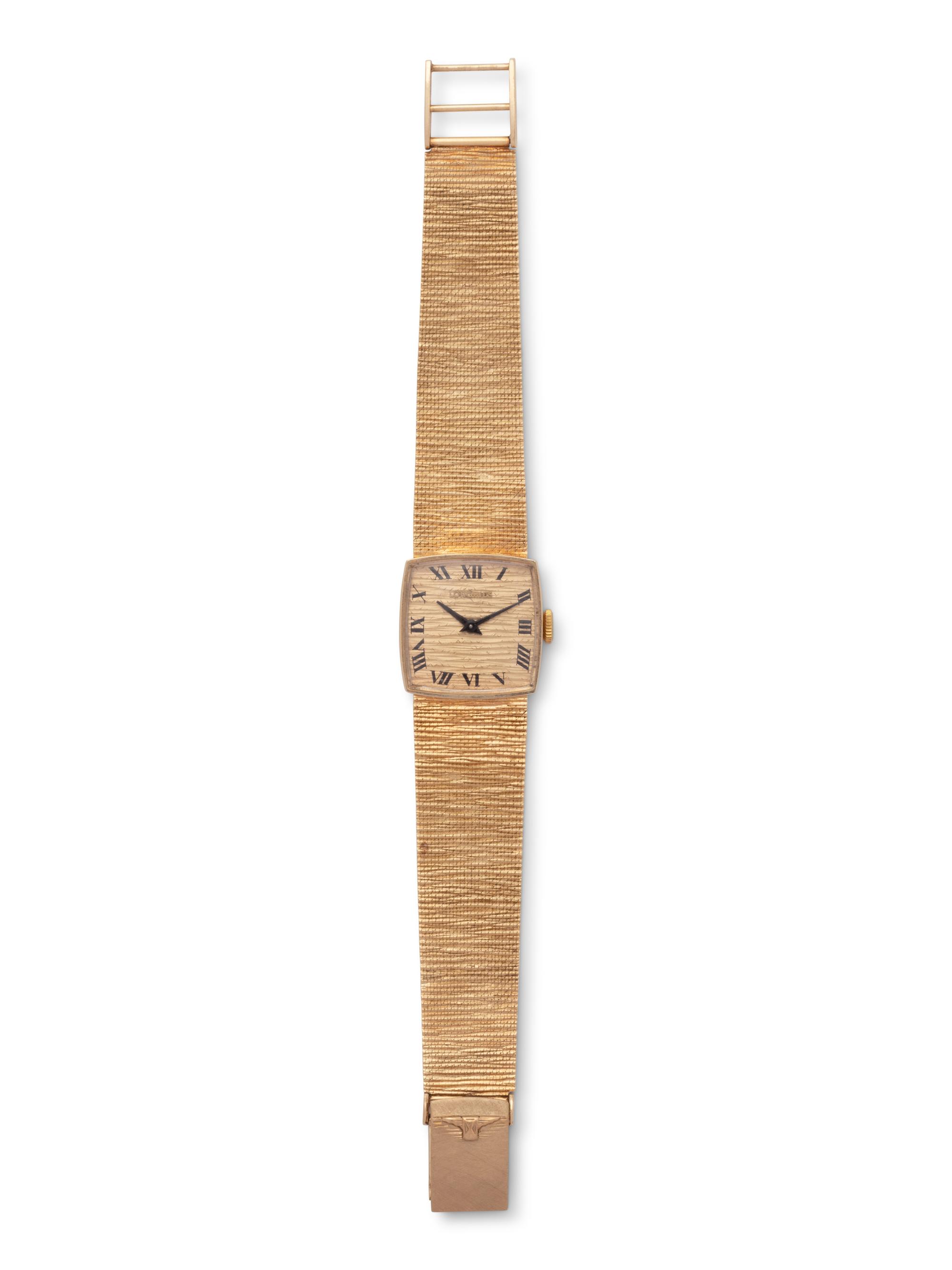 LONGINES, 14K YELLOW GOLD WRISTWATCH