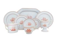 A Spode Stoneware Dinner Service