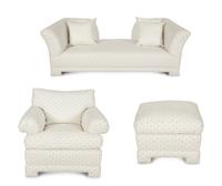 Three Pieces of Contemporary Upholstered Furniture