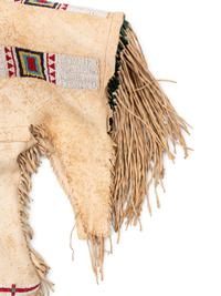 Sioux Child's Beaded Hide Dress