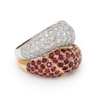 RUBY AND DIAMOND RING
