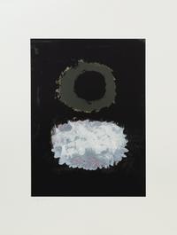 Adolph Gottlieb, (American, 1903-1974), A group of three works: Germination I, Pink Ground, and Black Field