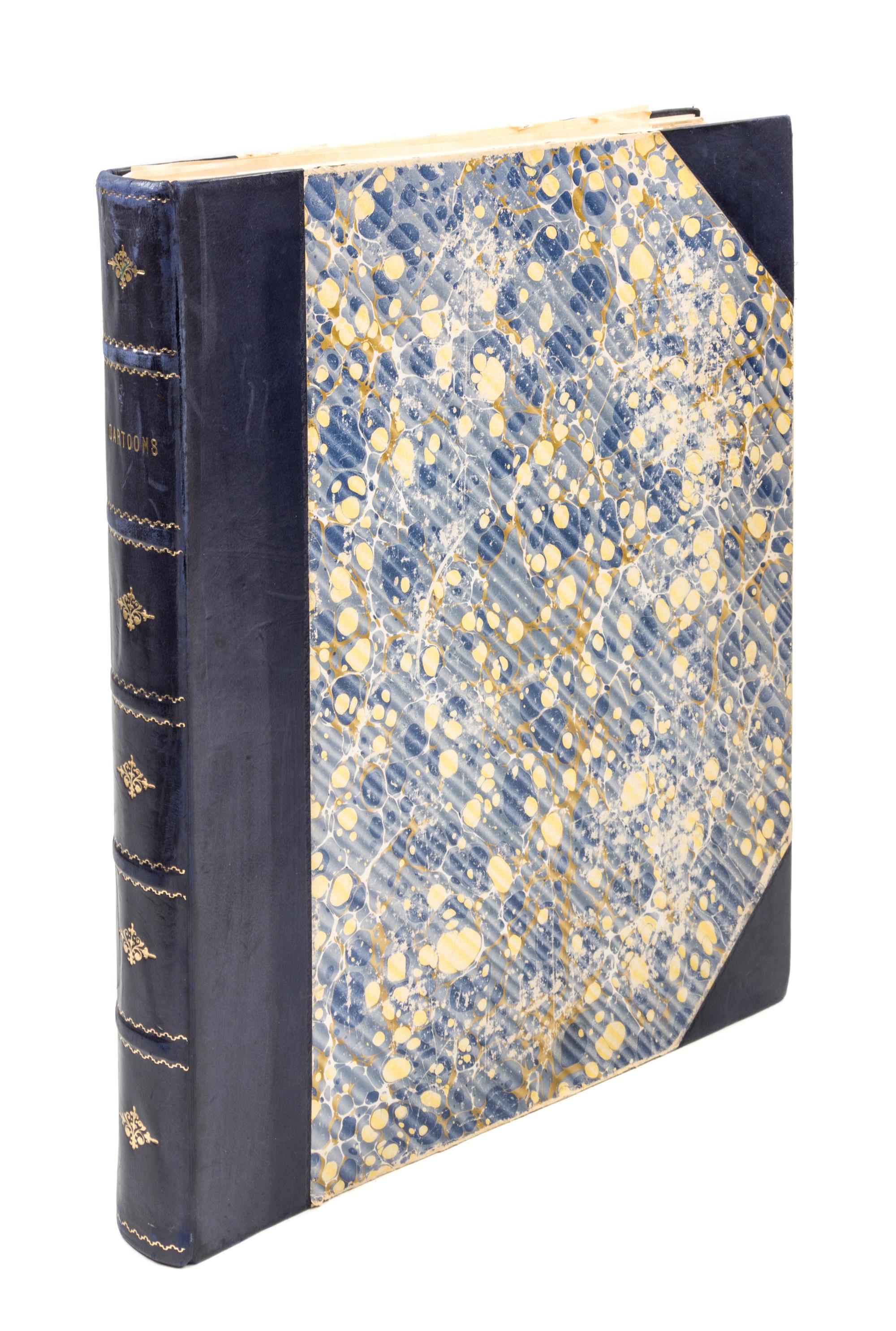 (CARICATURE) GILLRAY, JAMES, et al. A palimpsest with Gillray-era caricatures. Folio, with 50 b/w plates.