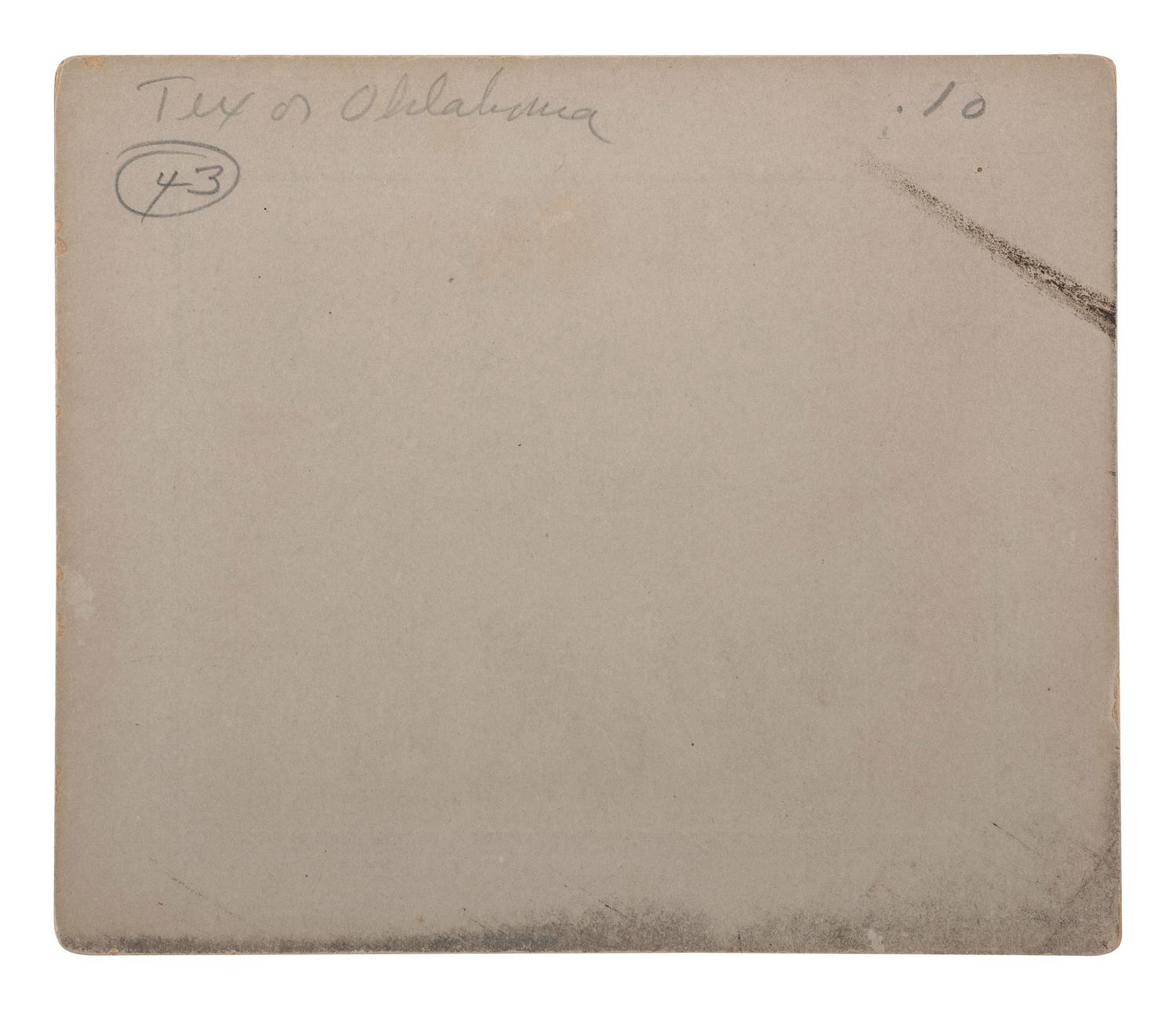 [OKLAHOMA]. Comanche Group on Main Street, Lawton, Ok . N.p.: N.p., ca 1900.