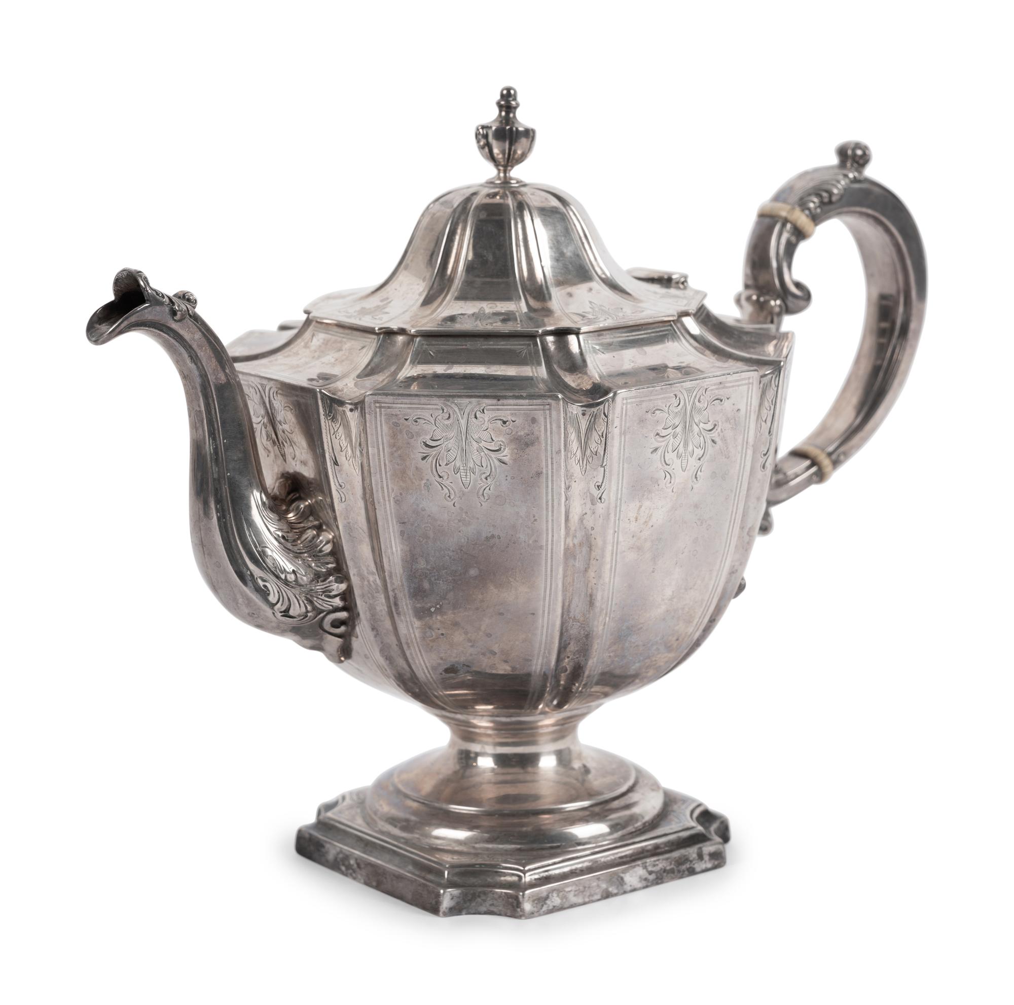 An American Silver Teapot