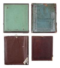 [EARLY PHOTOGRAPHY]. 15 European daguerreotypes of men housed in passe partout mounts.