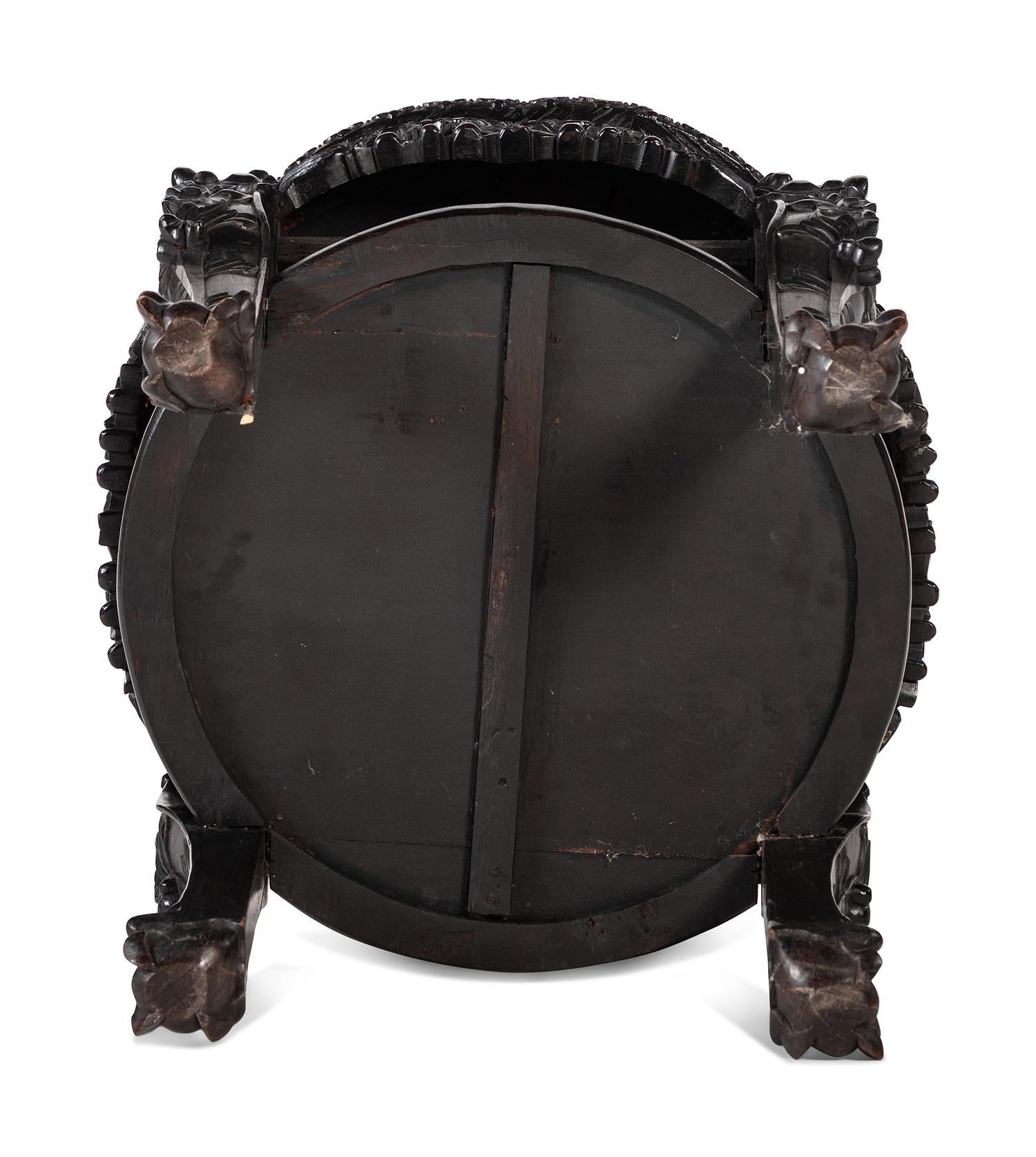 A Chinese Hardwood Side Table