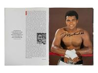A Muhammad Ali Signed Autograph Muhammad Ali Memories Book,
