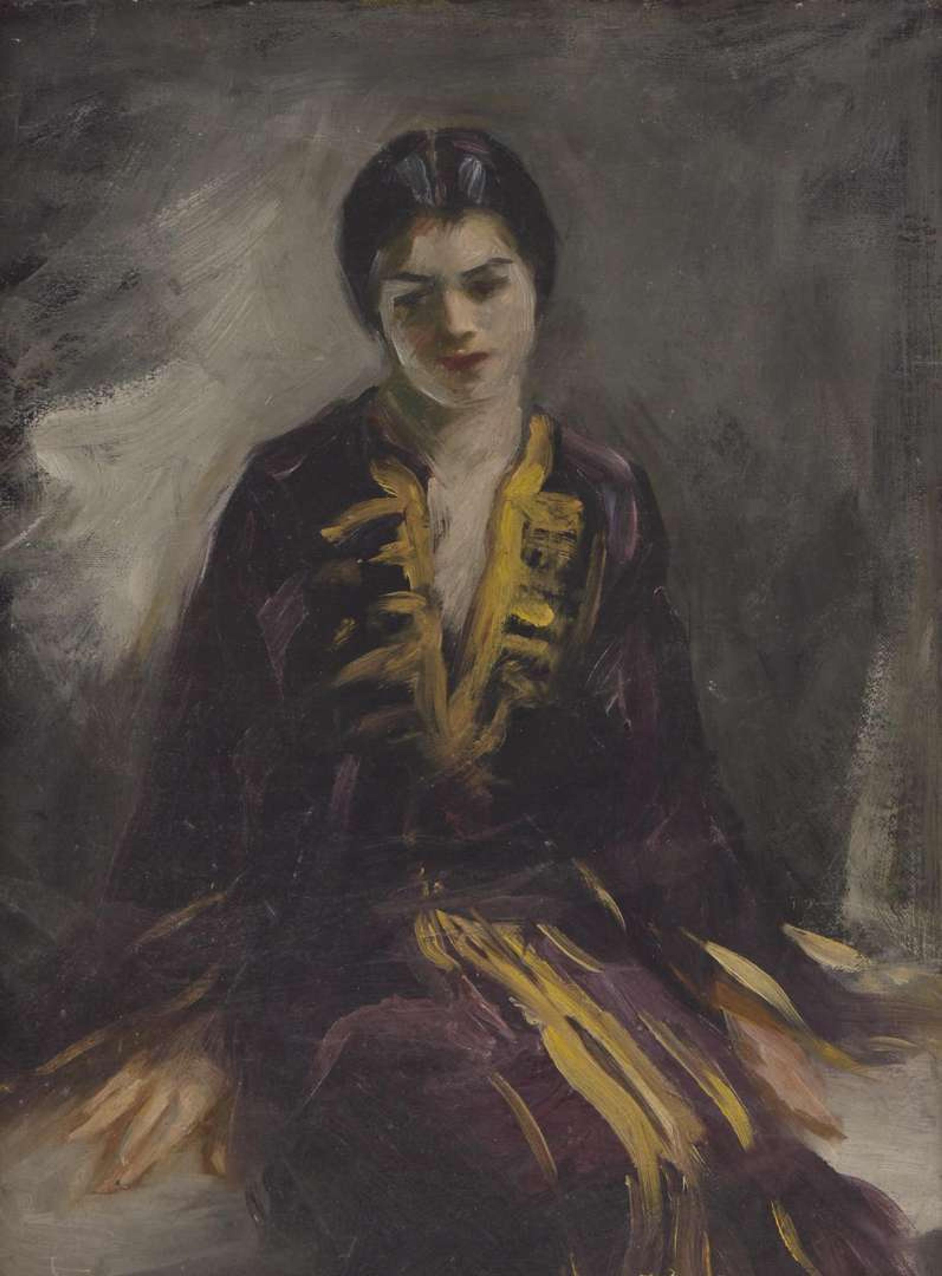Gladys Lee Wiles (American, 1890–1984) - Seated Girl (Polynesian Model)