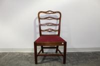 An American Chippendale Ribbon Back Side Chair Height 38 1/2 inches. — 18TH/19TH CENTURY