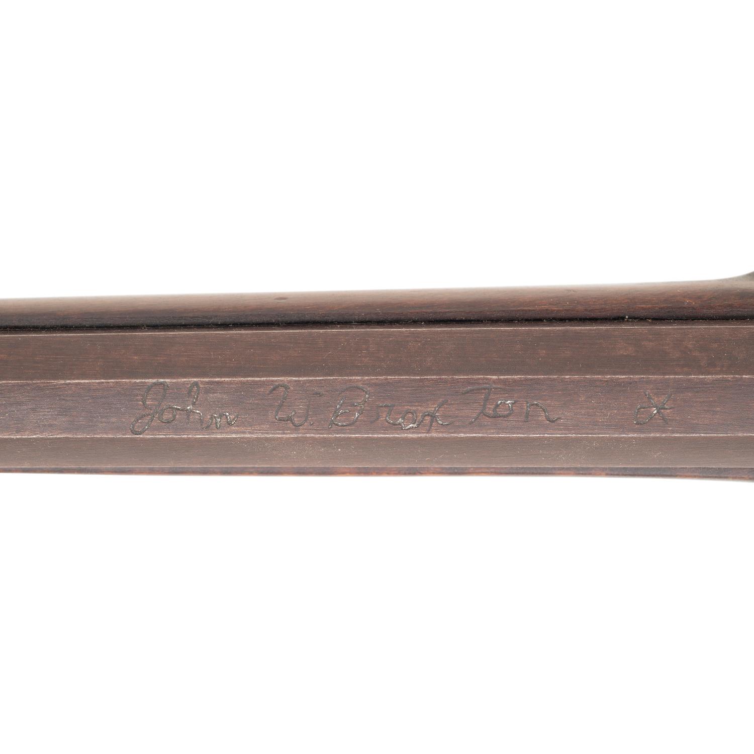 Contemporary Flintlock Long Rifle by John Braxton